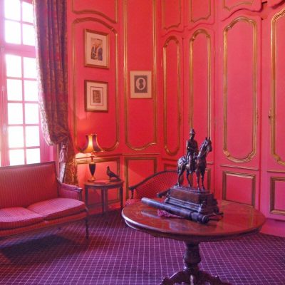 Rose-Room-Chateau-Sommesnil-Normandie-Grand-Chateau-France-Available-bookings-holidays-weddings